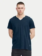 Koszulki męskie - Blend T-Shirt 20717013 Granatowy Regular Fit - miniaturka - grafika 1