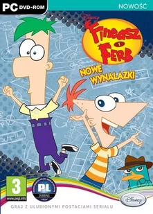 Fineasz i Ferb Nowe wynalazki GRA PC - Gry PC - miniaturka - grafika 1