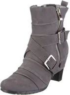 Kozaki damskie - Andrea Conti Damskie kozaki 0592185, szary - szary szary - 40 EU - miniaturka - grafika 1