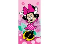 Ręczniki - Ręcznik plażowy dla dzieci Myszka Minnie Pretty in Pink - miniaturka - grafika 1