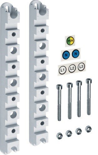 Hager polo Uchwyt szyn zbiorczych UST4 1250A dla szyn Cu 2x30x10 4P Univers N HC UST446 UST446