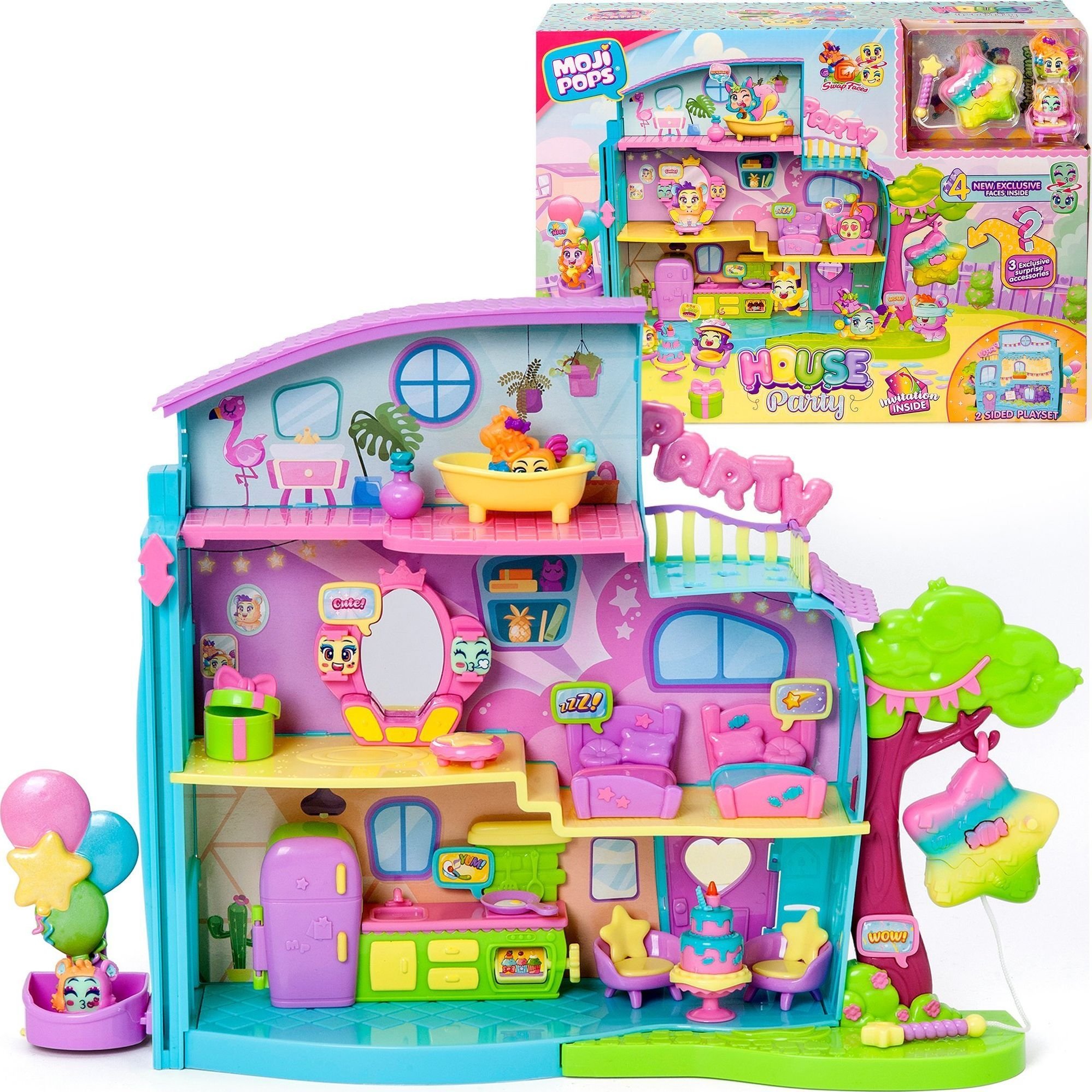 Figurka Magic Box MojiPops - zestaw House Party PMPSP112IN50