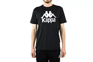 Koszulki męskie - Kappa t-shirt męski caspar, czarny, M - miniaturka - grafika 1