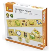 Układanki dla dzieci - Viga Układanka sortuj zmysły V44507 - miniaturka - grafika 1