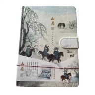 Notesy i bloczki - incood. Notes z zapięciem B6/112K Zające na koniach - miniaturka - grafika 1