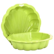 Place zabaw - The Living Store Piaskownice - 2 szt. - zielone - 77x87x21cm - plastik - Piaskownica - miniaturka - grafika 1