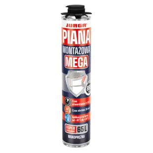 Pianka montażowa Mega 860 ml - Pianki montażowe - miniaturka - grafika 1