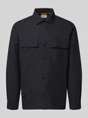 Kurtki męskie - Koszula o kroju regular fit z czystej bawełny - miniaturka - grafika 1