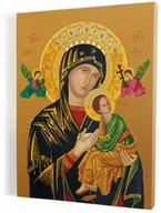 Ikony i obrazy sakralne - Matka Boża Nieustającej Pomocy - obraz religijny na płótnie canvas - miniaturka - grafika 1