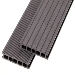 Deska Tarasowa Kompozytowa Dex Antracyt 4 Mb - Podesty i deski tarasowe - miniaturka - grafika 1