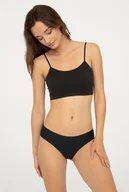 Majtki damskie - Majtki typu bikini z obniżonym stanem, czarne, Gatta - miniaturka - grafika 1