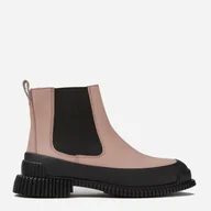 Botki damskie - Sztyblety damskie skórzane Camper K400304-019 37 Beżowe (8432561613856). Buty za kostkę damskie - miniaturka - grafika 1