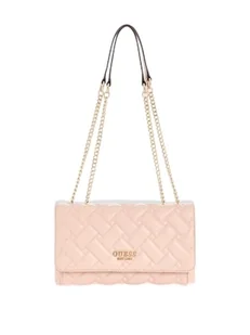 GUESS Damska klapa typu crossbody Alanna, jeden rozmiar, delikatna róża, Rozmiar Uniwersalny - Torebki damskie - miniaturka - grafika 1