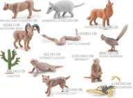 Figurki dla dzieci - Zestaw zwierząt pustynnych - figurka - miniaturka - grafika 1