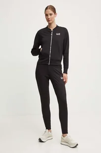 EA7 Emporio Armani dres sportowy kolor czarny TJFQZ.8NTV60 - Dresy damskie - miniaturka - grafika 1