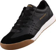 Trampki męskie - Skechers trampki męskie ZINGER MANZANILLA TOTALE czarny, rozmiar 41 (183280) - miniaturka - grafika 1