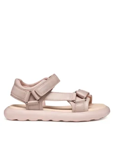 Geox Sandały J Puffypop Gi J55MSC 000BC C8014 S Różowy - Buty dla dziewczynek - miniaturka - grafika 1