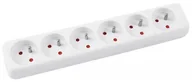 Listwy zasilające - OFFICE PRODUCTS Przedłużacz OFFICE PRODUCT, 6 gniazd, 1,5m, z uziemieniem, biały 13116121-14 - miniaturka - grafika 1