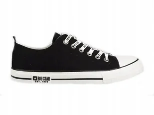 Buty Trampki Męskie Big Star Kk174049 Czarne 42 - Trampki męskie - miniaturka - grafika 1