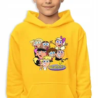 Bluzy dla dziewczynek - Bluza Dziecięca Z Kapturem Wróżkowie Chrzestni Uczniowie Wz-140 Cm (9-11) - miniaturka - grafika 1