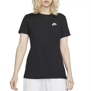 Koszulki sportowe damskie - Koszulka Nike Sportswear DN2393-010 - czarna - grafika 1