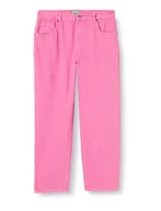 Spodnie damskie - United Colors of Benetton Dżinsy damskie, Różowy 0k9, 33 - miniaturka - grafika 1