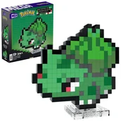Klocki - Mega Pokemon Piksel Pixel Bulbasaur Zestaw Klocki 374 El. - miniaturka - grafika 1
