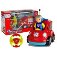 Zabawki zdalnie sterowane - Auto Straż Pożarna z kierownicą Zdalnie Sterowana - miniaturka - grafika 1