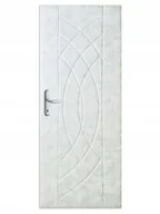 Dekoracje domu - TAPICERKA DRZWIOWA ELLE 14 JASNY POPIEL 95 CM - miniaturka - grafika 1