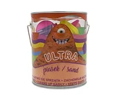 Zabawki kreatywne - Ultra Piasek 900g pomarańczowy + 4 foremki Muffin - EPEE - miniaturka - grafika 1