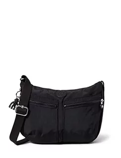 Torebki damskie - Kipling Womens IZELLAH Crossbody, Black Noir, 12 x 33 x 23 cm, czarny czarny, 12x33x23 cm - grafika 1