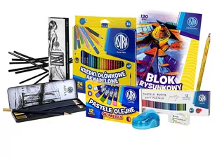 Zestaw plastyczny nr 8 Artystyczne Pasje - ASTRA art-pap - Zabawki kreatywne - miniaturka - grafika 1