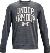 Bluzy męskie - Under Armour Under Armour Rival Terry Crew 1361561-012 szare M - miniaturka - grafika 1