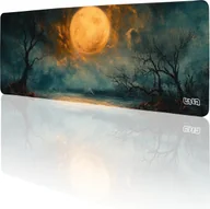 Podkładki pod mysz - PODKŁADKA POD KLAWIATURĘ Lunar Abyss 80x30 TILT Wodoodporna Duża XXL - miniaturka - grafika 1