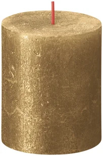 Świeca Bolsius Rustic złota 80/68 mm - Świece - miniaturka - grafika 1