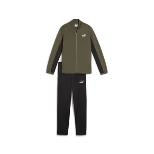 Młodzieżowy dres Poly Baseball PUMA Loden Green - Odzież sportowa dziecięca - miniaturka - grafika 1