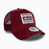 Czapki damskie - Czapka z daszkiem New Era NE Patch Cord Trucker dark red WYSYŁKA W 24H 30 DNI NA ZWROT - miniaturka - grafika 1