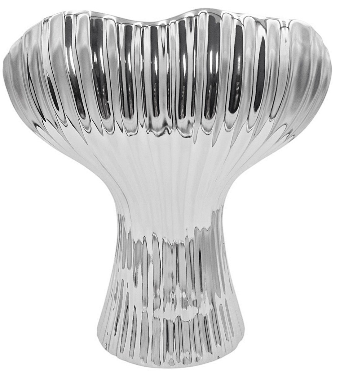 OSŁONKA WAZON DONICA doniczka CERAMIKA 27 CM K333-1 SILVER