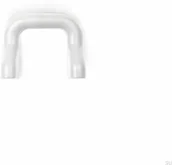 Zawiasy, okucia i inne akcesoria - Uchwyt meblowy podłużny Soft 32 Biały Mat - miniaturka - grafika 1