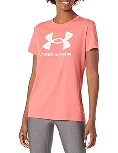 Under Armour Damska koszulka z krótkim rękawem i okrągłym dekoltem w stylu sportowym - Koszulki i topy damskie - miniaturka - grafika 1