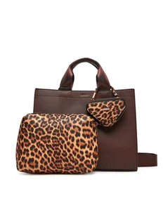 Aldo Torebka Mtl72bag 14141525 Brązowy - Torebki damskie - miniaturka - grafika 1