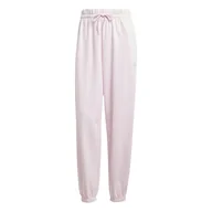 Spodnie rowerowe - adidas Kobiety ESSENTIALS SMALL LOGO FRENCH TERRY CUFFED PANTS, clear pink/white, XL - miniaturka - grafika 1