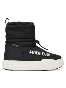 Moon Boot Śniegowce Jr Park Tube Mid Wp 80D3440090 D Czarny - Buty dla dziewczynek - miniaturka - grafika 1