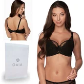 Biustonosze - ﻿Biustonosz półusztywniany Gaia 931 Vero czar 2 95C - miniaturka - grafika 1