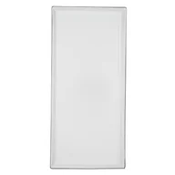 Miski i półmiski - Revol Talerz prostokątny Equinoxe biały 32x15 cm White Cumulus - miniaturka - grafika 1