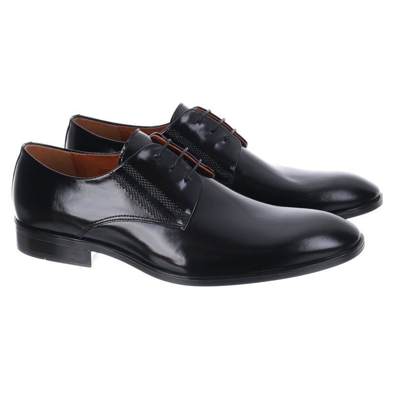 Półbuty męskie Conhpol C00C-9134-0017-M5S02 czarne 39