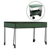 Taczki - Leziter Krzesło plażowe premium roof green - miniaturka - grafika 1