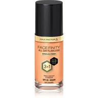 Podkłady do twarzy - Max Factor, Facefinity All Day Flawless, Trwały Podkład Spf 20 Odcień 85 Caramel, 30ml - miniaturka - grafika 1