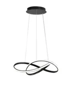 Lampy sufitowe - Tavi lampa wisząca 1xLED/30W czarna - miniaturka - grafika 1