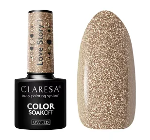 Claresa Lakiery hybrydowe 5ml Love Story 1 - Lakiery hybrydowe - miniaturka - grafika 1